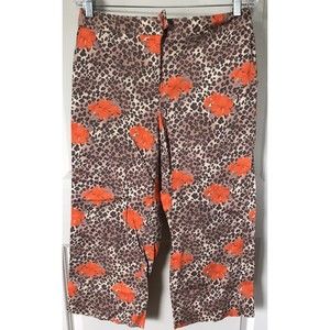 Eric New York Women’s Pink Floral Capri Pants Size12 (8)